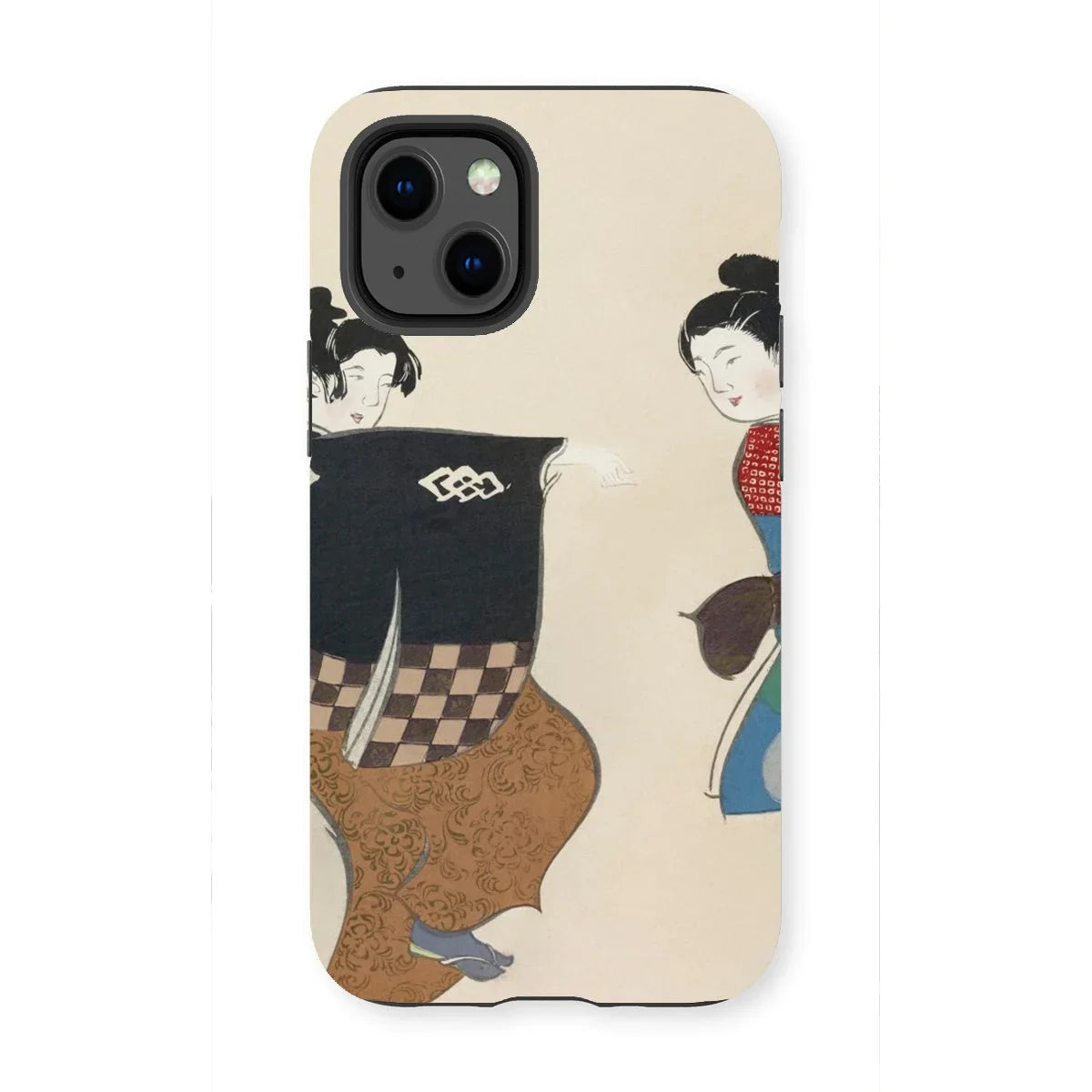 Dancers from Momoyogusa - Kamisaka Sekka Iphone Case 13 Mini / Matte Mobile Phone Cases