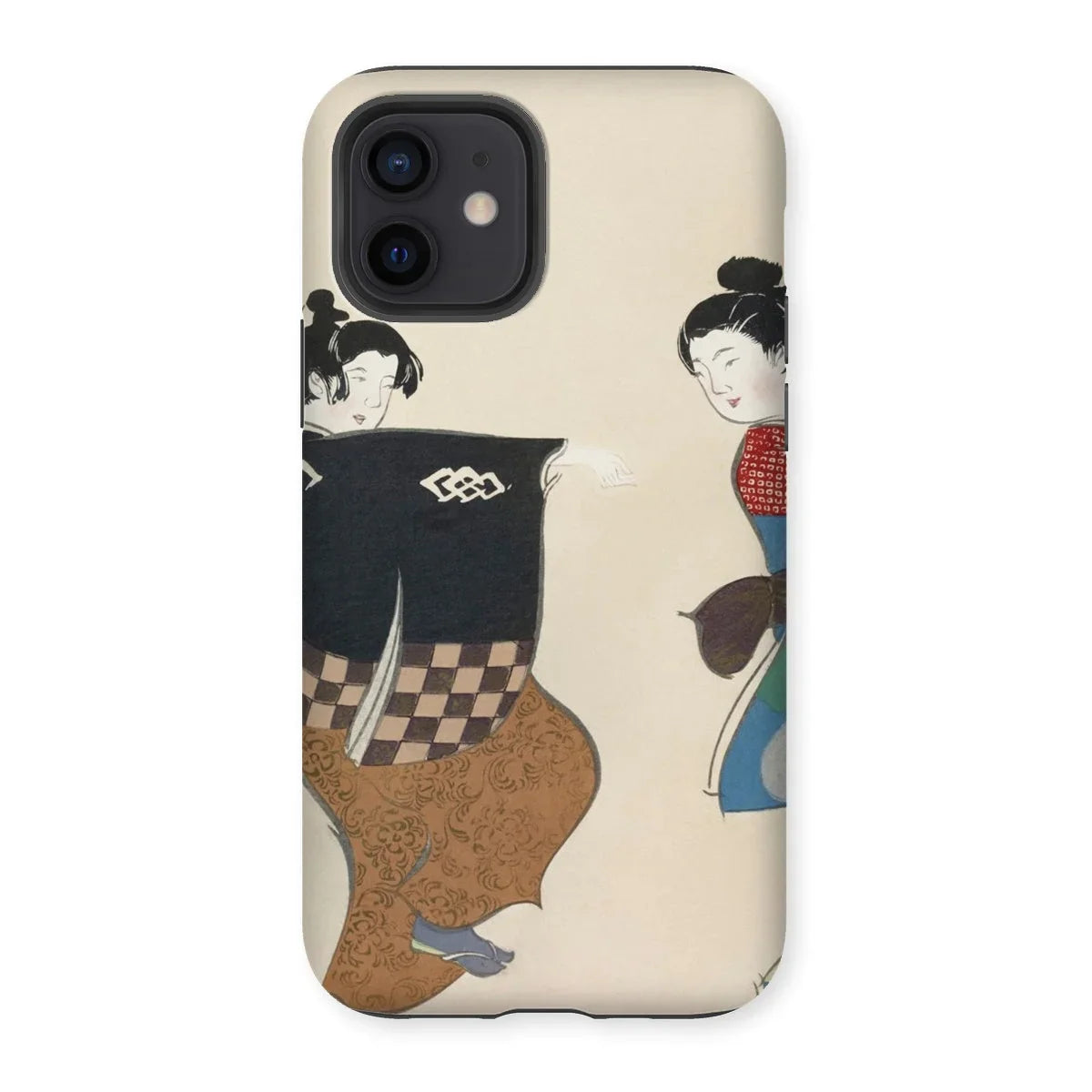 Dancers from Momoyogusa - Kamisaka Sekka Iphone Case 12 / Matte Mobile Phone Cases