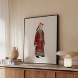 Dandy - Qing Dynasty-kunstprint / Canvas, posters, prints & visuele kunstwerken, Toby Leon