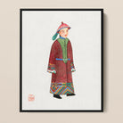 Dandy - Qing Dynasty Fashion Framed Canvas Posters Prints & Visual Artwork