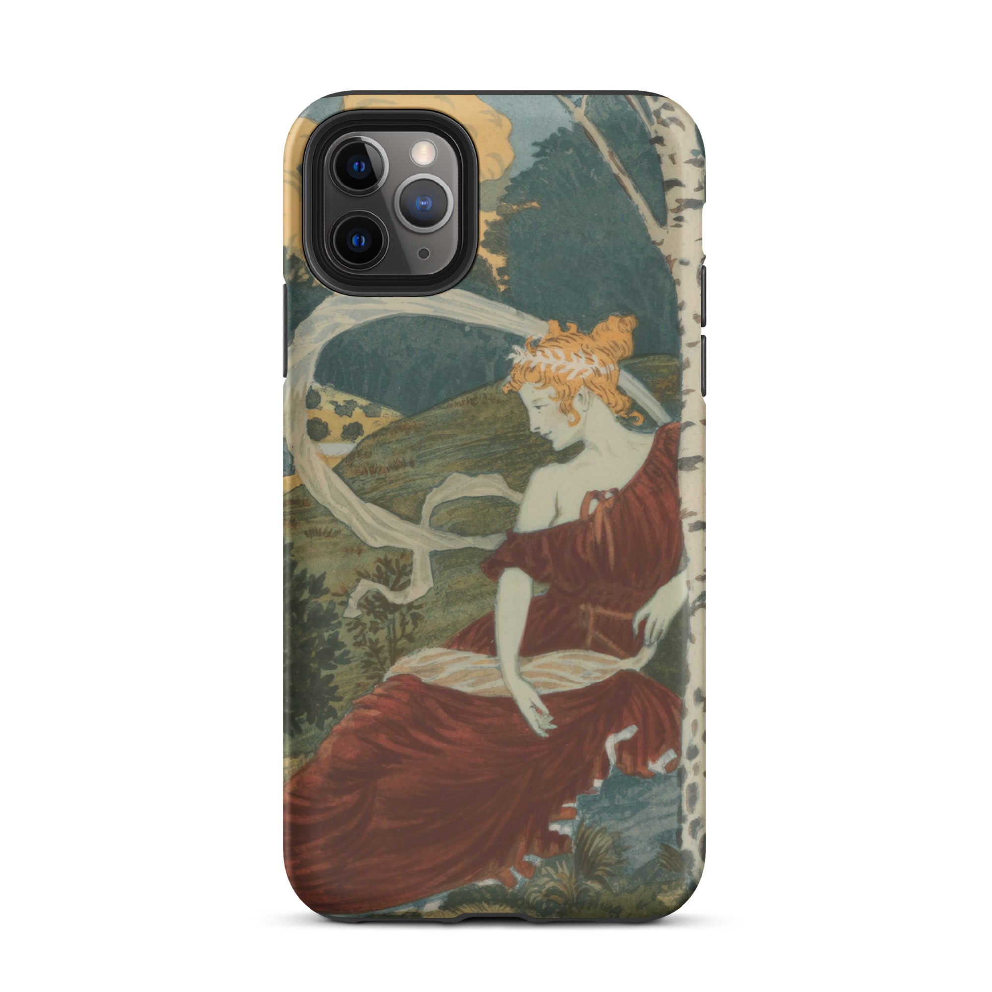Dans Les Bois Eugene Grasset Iphone Case, 11 Pro Max / Matte, Art Nouveau Phone Case