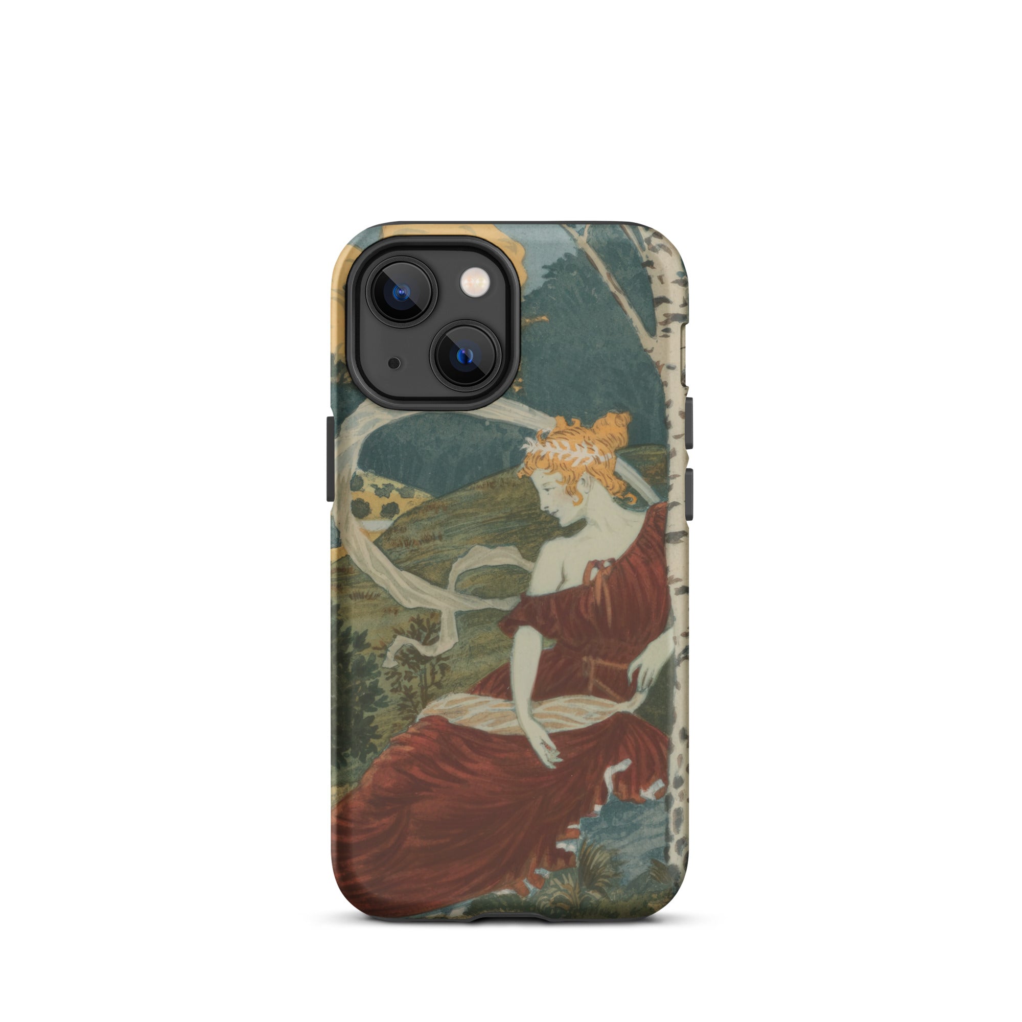 Dans Les Bois Eugene Grasset Iphone Case, 13 Mini / Matte, Art Nouveau Phone Case