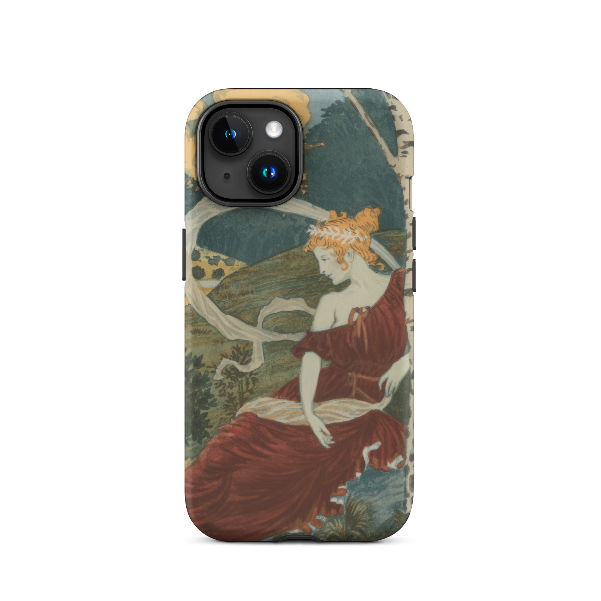Dans Les Bois Eugene Grasset Iphone Case, 15 / Matte, Art Nouveau Phone Case