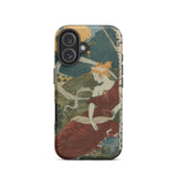 Dans Les Bois - Eugene Grasset Phone Case Iphone 16 / Matte Art Nouveau Phone Case Eugène Grasset’s Dans, Dusk, Half Sylph, Grasset Iphone