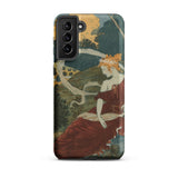 Dans Les Bois - Eugene Grasset Samsung Case, Galaxy S21 Plus / Matte, Smartphone Case Art Nouveau-style Illustration Woman Red Dress