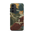 Dans Les Bois Eugene Grasset Samsung Case, Galaxy S23 Plus / Matte, Smartphone Case Art Nouveau Style Illustration Woman Red Dress