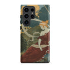 Dans Les Bois Eugene Grasset Samsung Case, Galaxy S23 Ultra / Matte, Phone Case Art Nouveau Illustration Woman Red Gown