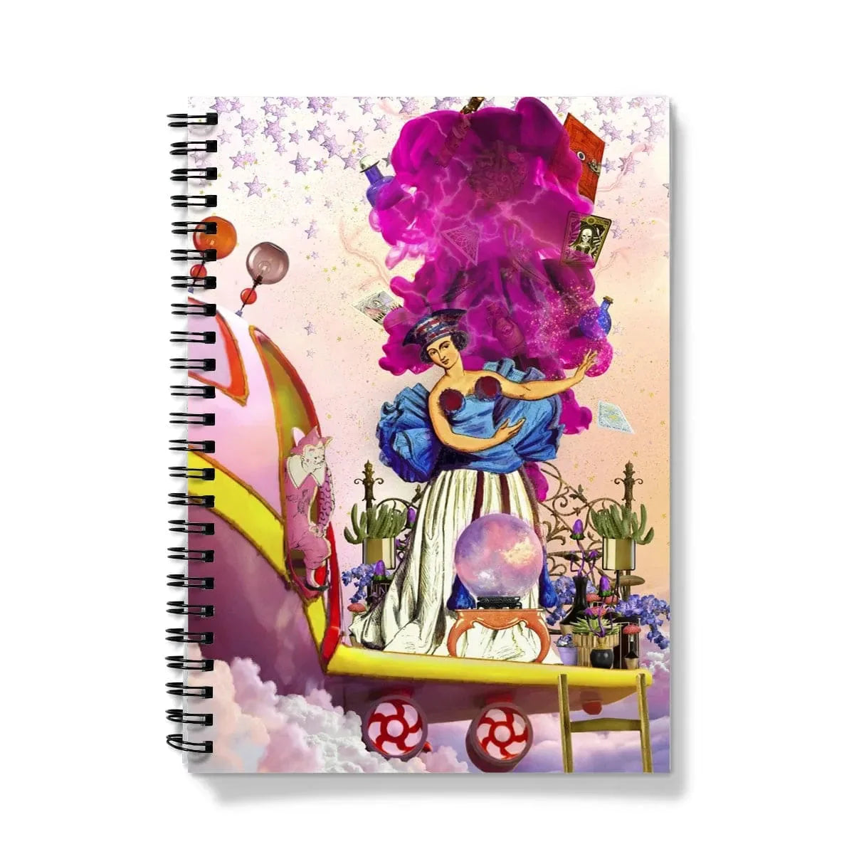 Darla The Divine Notebook - A5 - Graph Paper - Notebooks & Notepads - Aesthetic Art