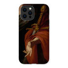 David - Pietro Novelli Baroque Art Iphone Case, 12 Pro Max / Matte, Phone Case Classical Painting