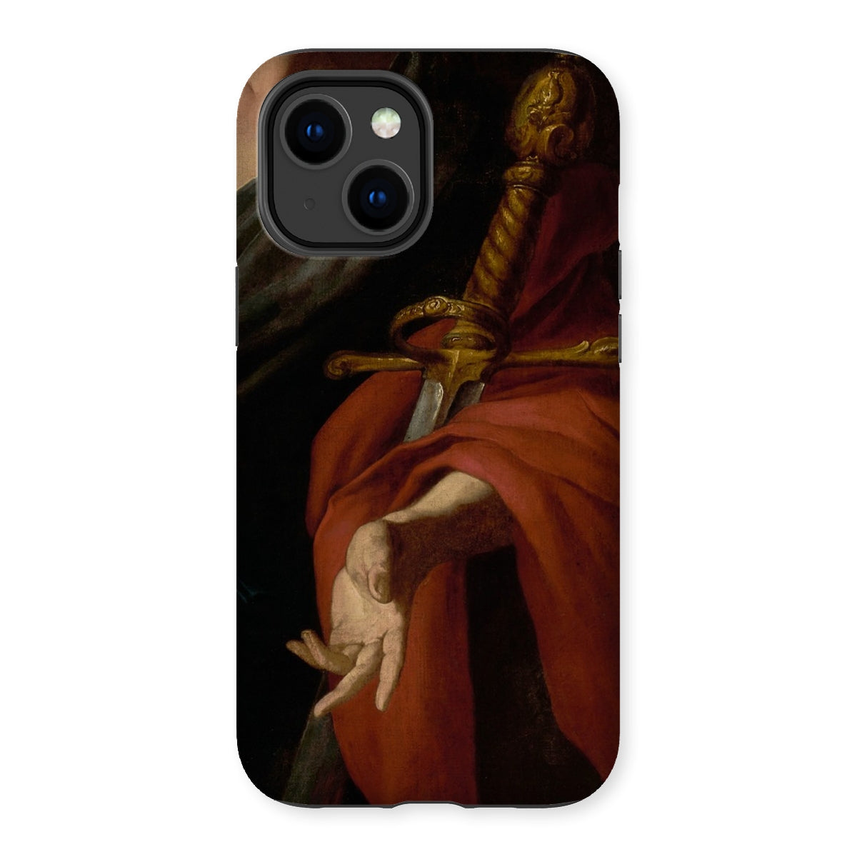 David - Pietro Novelli Baroque Art Iphone Case, 14 Plus / Matte, Phone Case Classical Painting