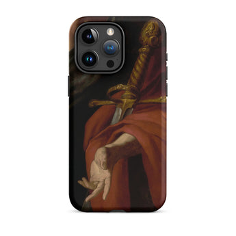 David - Pietro Novelli Baroque Art Iphone Case 15 Pro Max / Matte Iphone Case Painting Hand Sword Pietro Novelli Baroque, Baroque Art,