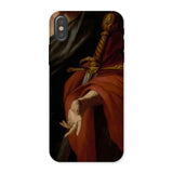 David - Pietro Novelli Baroque Art Iphone Case, x / Matte, Phone Case Sword Art
