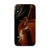 David - Pietro Novelli Baroque Art Iphone Case, Xr / Matte, Phone Case Classical Painting