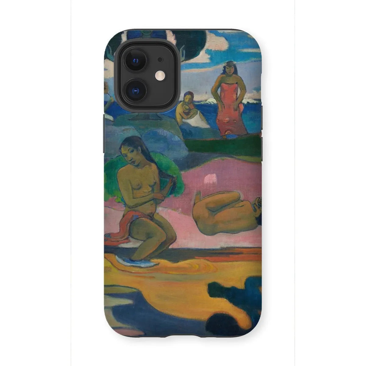 Day Of The God French Tahitian Art Phone Case - Paul Gauguin - Iphone 12 Mini / Matte - Mobile Phone Cases - Aesthetic