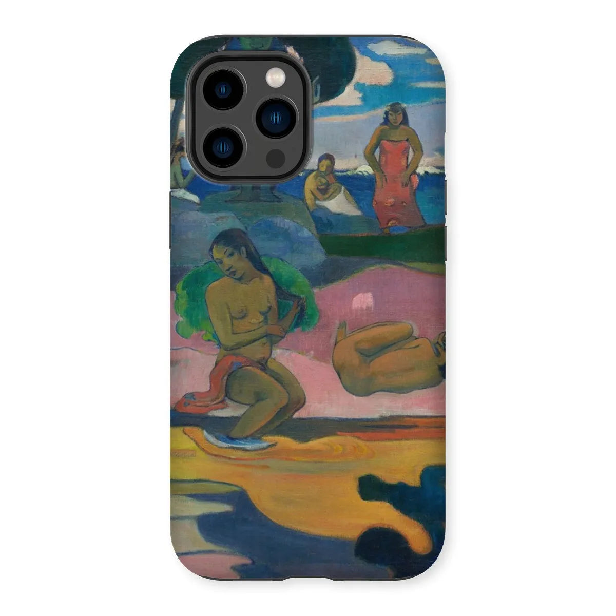Day Of The God French Tahitian Art Phone Case - Paul Gauguin - Iphone 14 Pro Max / Matte - Mobile Phone Cases
