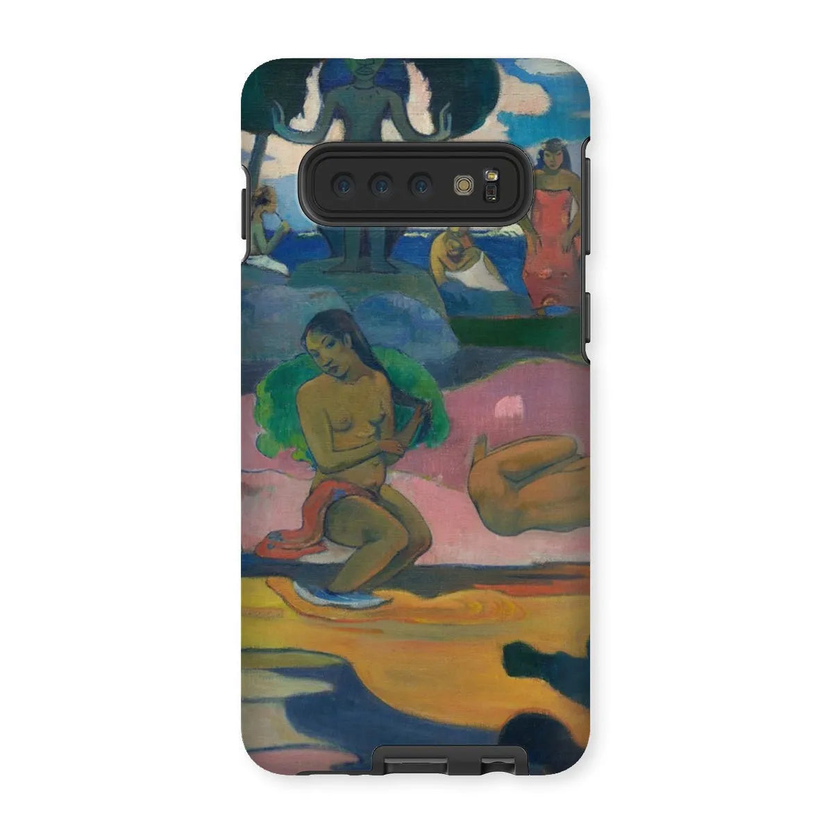 Day Of The God French Tahitian Art Phone Case - Paul Gauguin - Samsung Galaxy S10 / Matte - Mobile Phone Cases