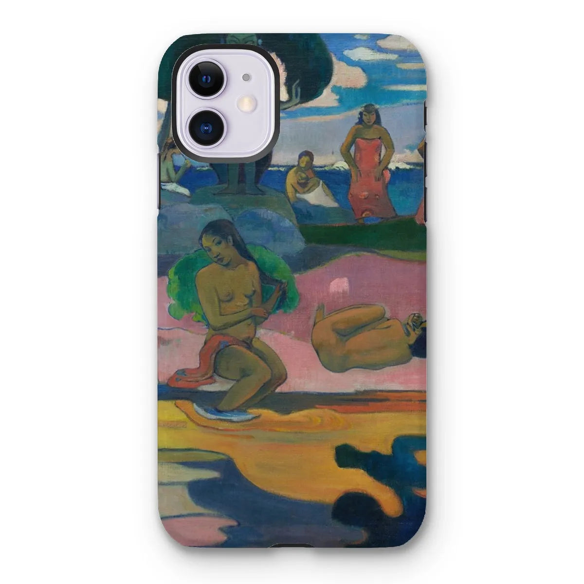 Day Of The God French Tahitian Art Phone Case - Paul Gauguin - Iphone 11 / Matte - Mobile Phone Cases - Aesthetic Art