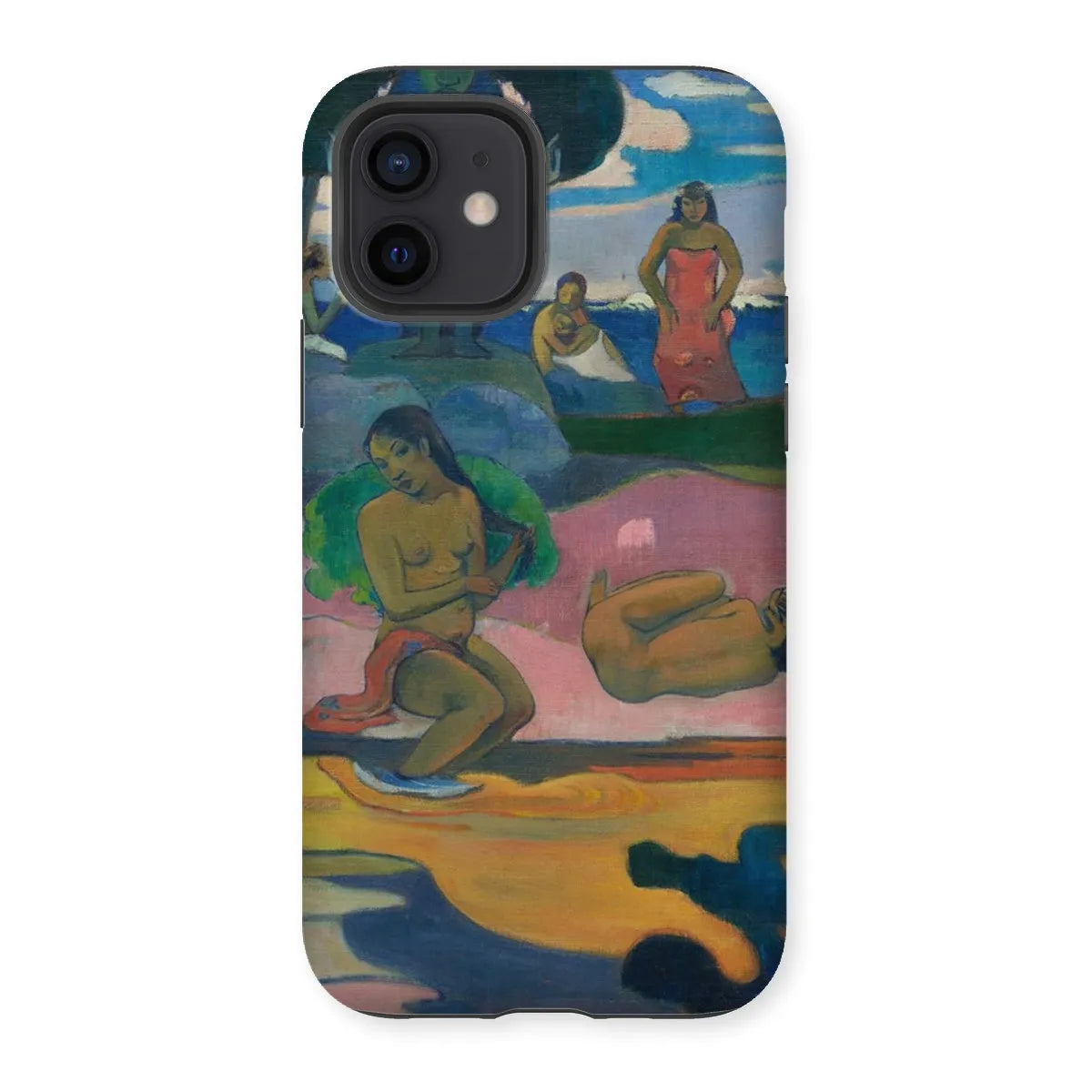 Day Of The God French Tahitian Art Phone Case - Paul Gauguin - Iphone 12 / Matte - Mobile Phone Cases - Aesthetic Art