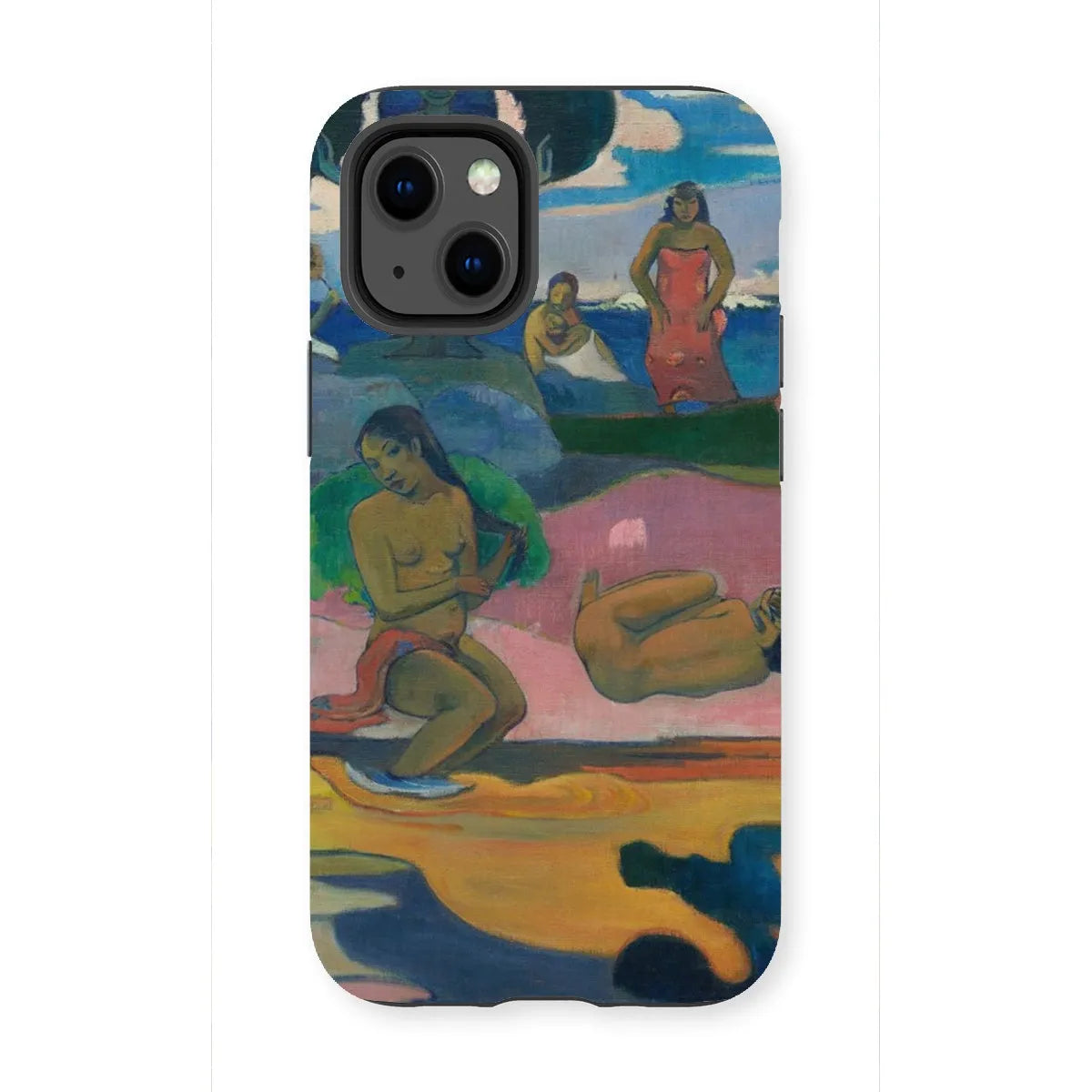 Day Of The God French Tahitian Art Phone Case - Paul Gauguin - Iphone 13 Mini / Matte - Mobile Phone Cases - Aesthetic