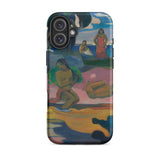Day of the God - Paul Gauguin Iphone Case, 16 Plus / Matte, Phone Case Gauguin Painting