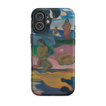 Day of the God - Paul Gauguin Iphone Case, 16 Plus / Matte, Phone Case Gauguin Painting