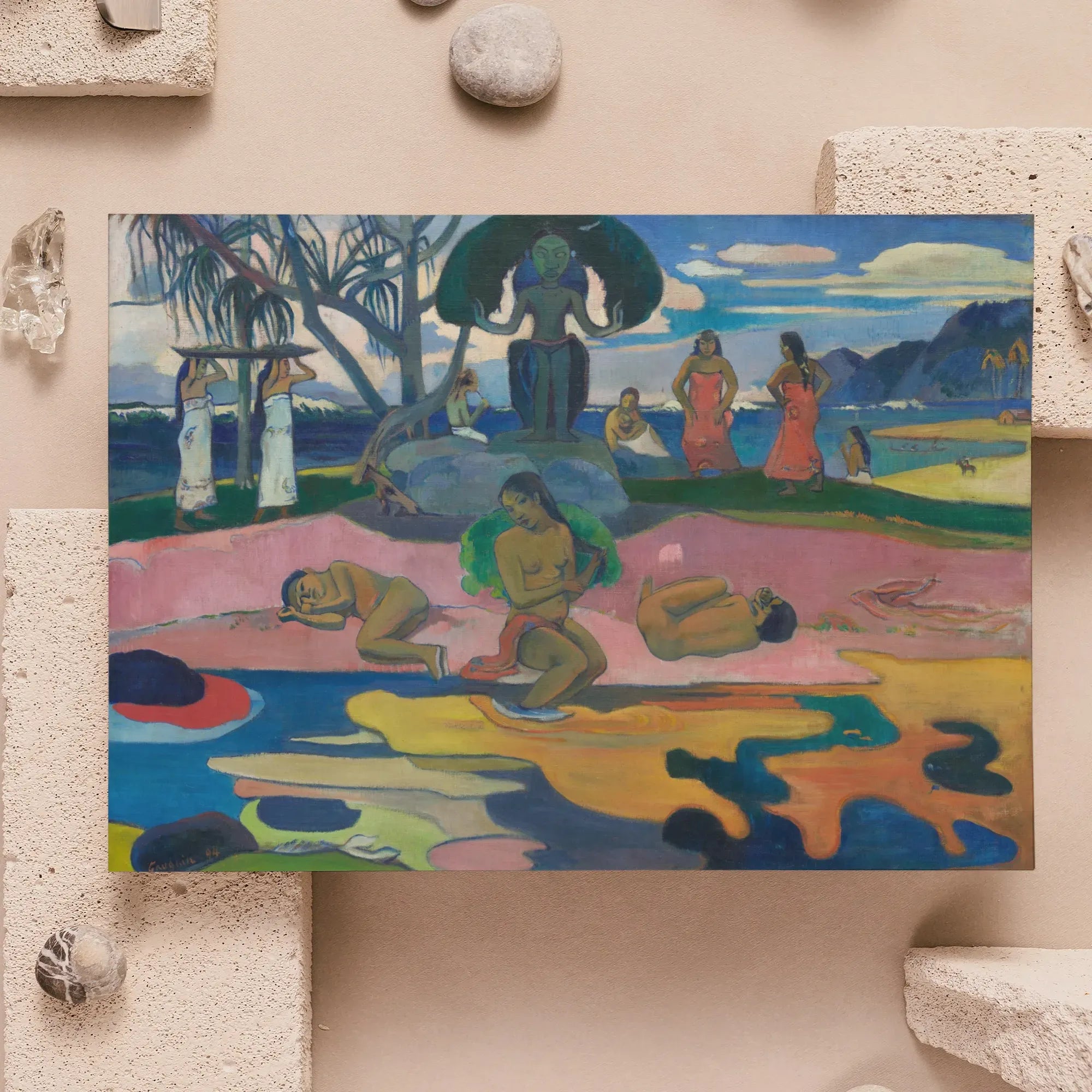 Day Of The God - Paul Gauguin Modern Art Greeting Card - Greeting & Note Cards - Aesthetic Art