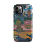 Day of the God - Paul Gauguin Phone Case Iphone 11 Pro Max / Matte Phone Case Gauguin Painting Paul Gauguin, Post-impressionist Art, Day