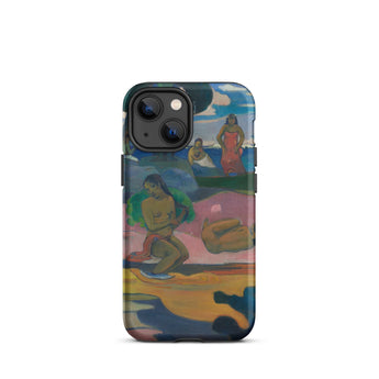 Day of the God - Paul Gauguin Phone Case Iphone 13 / Matte Art-adorned Phone Case Paul Gauguin, Post-impressionist Art, Gauguin Day