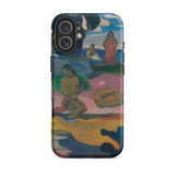 Day of the God - Paul Gauguin Phone Case Iphone 16 Plus / Matte Phone Case Gauguin Painting Paul Gauguin, Post-impressionist Art, Day