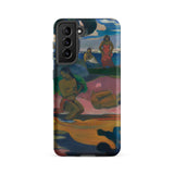 Day of the God - Paul Gauguin Samsung Case, Galaxy S21 Fe / Matte, Smartphone Case Classic Painting Figures Water