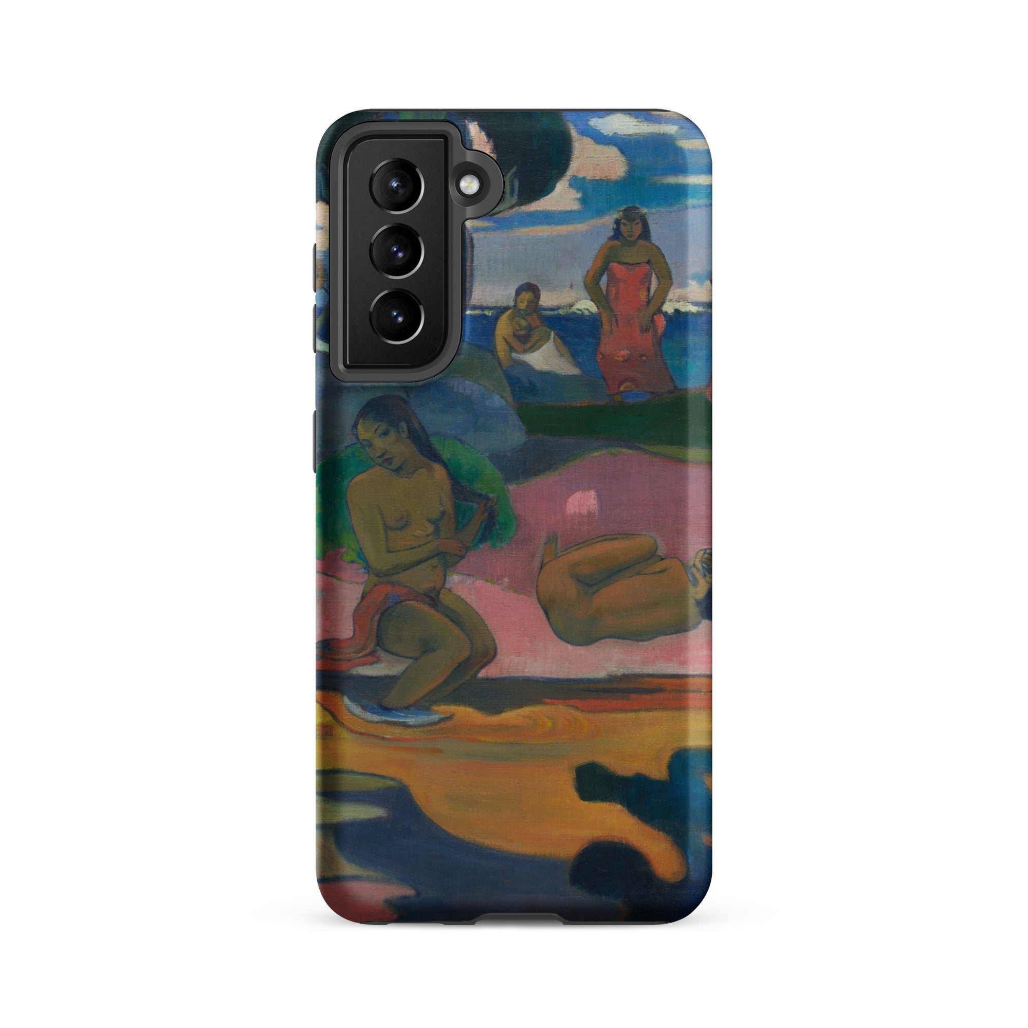 Day of the God Paul Gauguin Samsung Case, Galaxy S21 Fe / Matte, Smartphone Case Classic Painting Figures Water