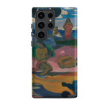 Day of the God - Paul Gauguin Samsung Case, Galaxy S23 Ultra / Matte, Phone Case Colorful Painting Figures