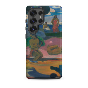 Day of the God - Paul Gauguin Samsung Case, Galaxy S25 Ultra / Matte, Smartphone Case Colorful Classical Painting