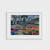 Day of the God - Paul Gauguin Art Print / Canvas Gauguin’s, Post-impressionist, Mesmerizing World Prints