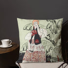 The Dead Bird - La Gazette Du Bon Ton Fashion Art Pillow Throw Pillows