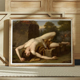 Death of Abel - Francois Xavier Fabre Fine Art Print, Framed Classical Painting