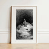 The Death - Gustave Dore Art Print / Canvas, 12x18’’ / 31x46cm / White Frame / Matboard, Posters Prints & Visual Artwork, Toby Leon