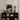 Sleek Black Cube Unit Neatly Arranged Books Decorative Gustave Dore Art, Mercy Carved, Print