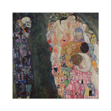 Death and Life - Gustav Klimt Fine Art Print, Gustav Klimt’s Death Life Painting