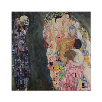 Death and Life - Gustav Klimt Fine Art Print, Gustav Klimt’s Death Life Painting