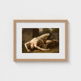 Death of Abel - Francois Xavier Fabre Fine Art Print / Canvas, Collapsed Epiphany Prints