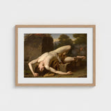 Death of Abel - Francois Xavier Fabre Fine Art Print / Canvas, Collapsed Epiphany Prints