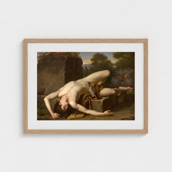 Death of Abel - Francois Xavier Fabre Fine Art Print / Canvas, Collapsed Epiphany Prints
