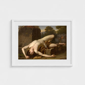 Death of Abel - Francois Xavier Fabre Fine Art Print / Canvas, Collapsed Epiphany Prints