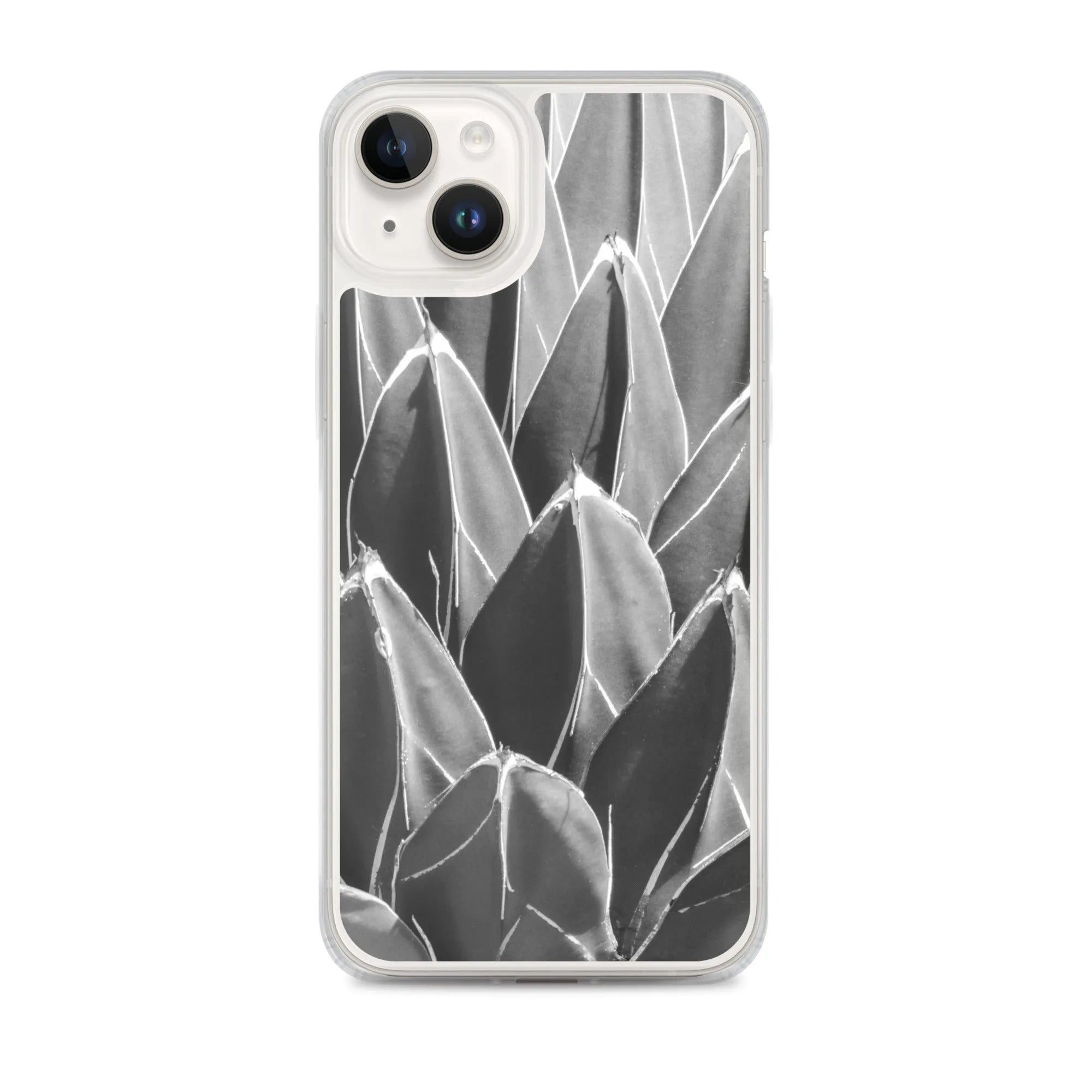 Decked Out Botanical Art Iphone Case - black And White - Iphone 14 Plus - Mobile Phone Cases - Aesthetic Art