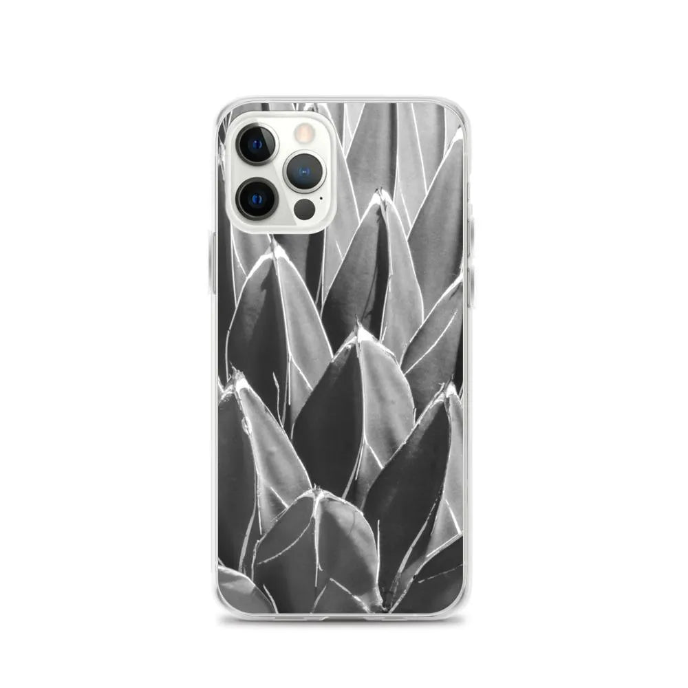 Decked Out Botanical Art Iphone Case - black And White - Iphone 12 Pro - Mobile Phone Cases - Aesthetic Art