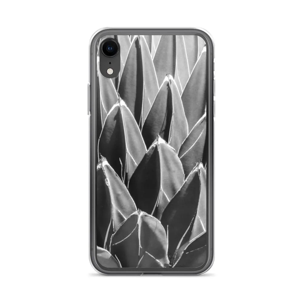 Decked Out Botanical Art Iphone Case - black And White - Iphone Xr - Mobile Phone Cases - Aesthetic Art