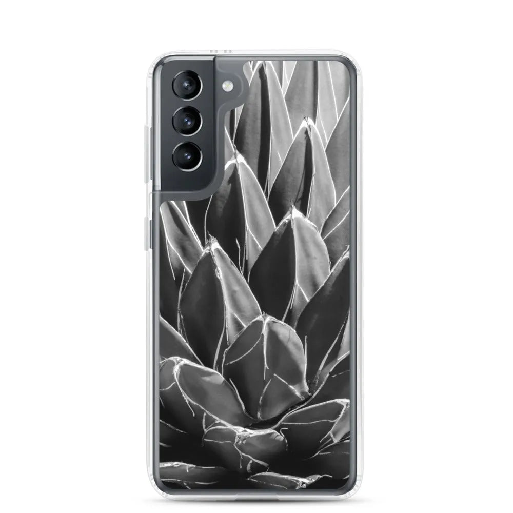 Decked Out Samsung Galaxy Case - Black And White - Samsung Galaxy S21 - Mobile Phone Cases - Aesthetic Art