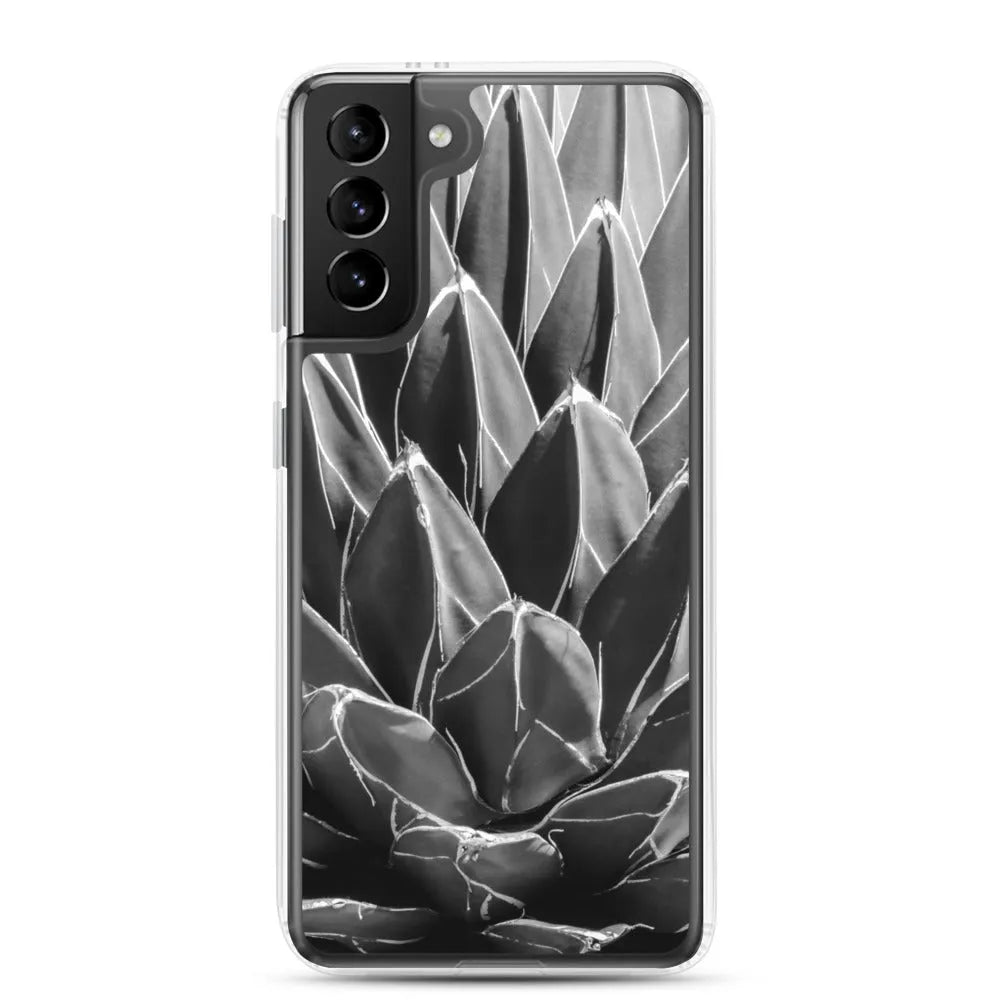 Decked Out Samsung Galaxy Case - Black And White - Samsung Galaxy S21 Plus - Mobile Phone Cases - Aesthetic Art