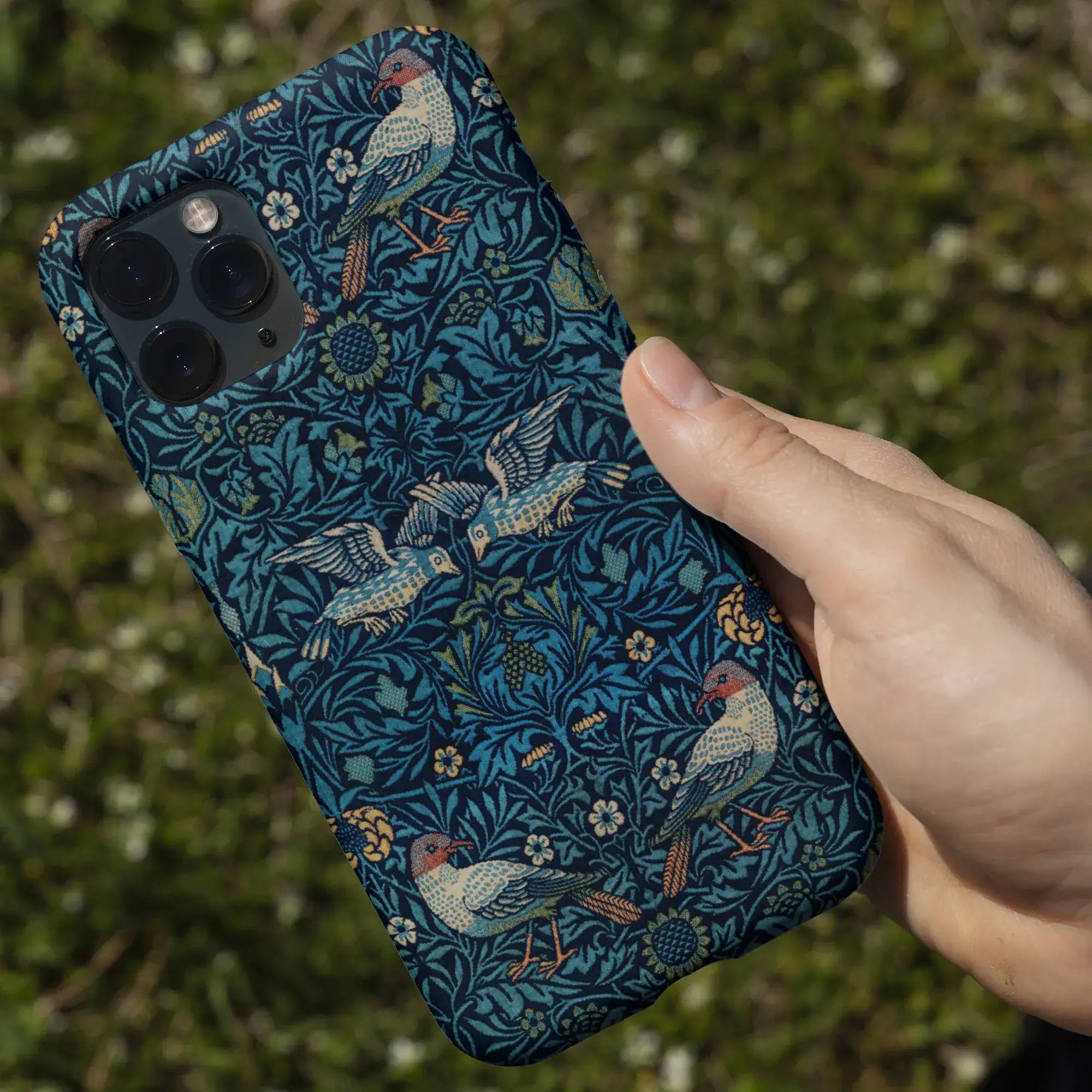 Birds - William Morris Arts and Crafts Movement Iphone Case Mobile Phone Cases